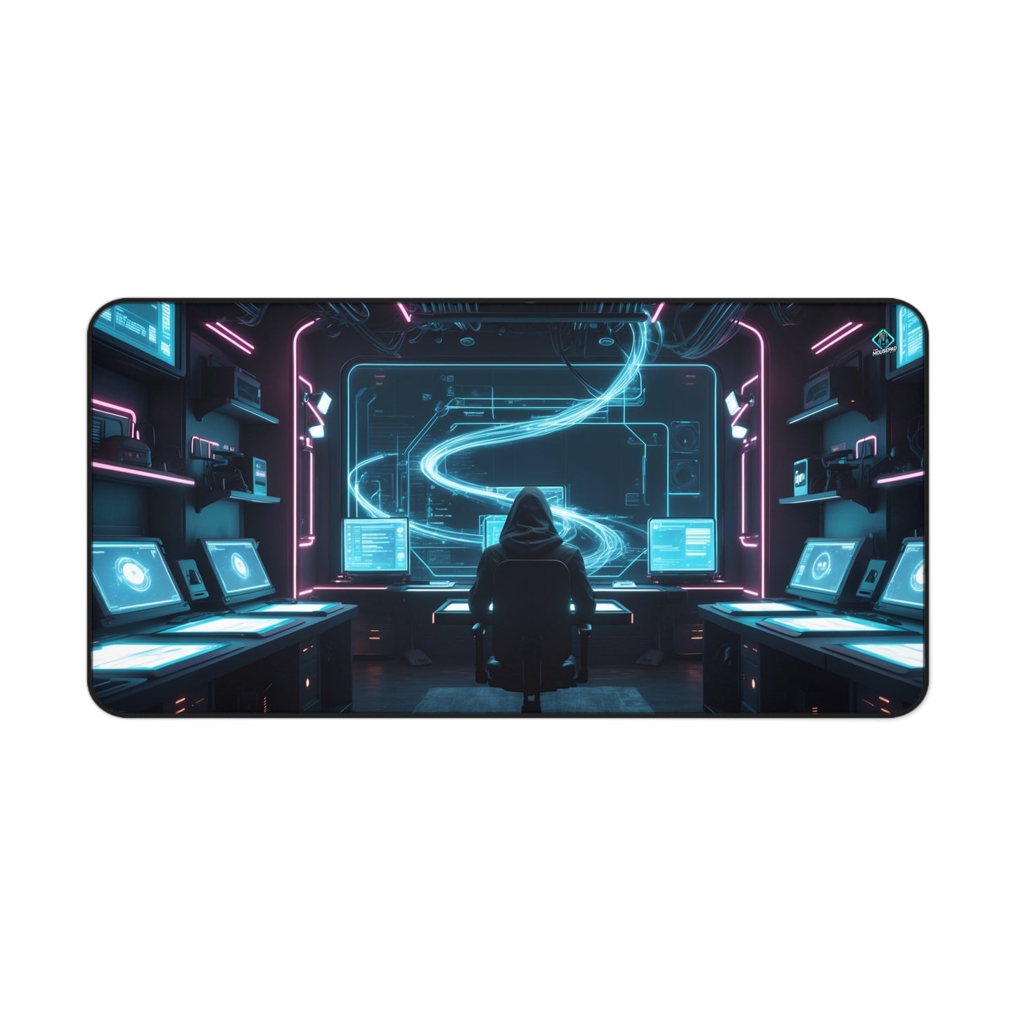 Gaming Deskmat - Cyber Command 16" x 32" (US Version)