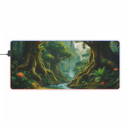 LED Deskmat - Mystic Jungle