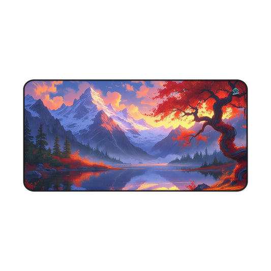 Gaming Deskmat - Sunset Peaks 16" x 32" (US Version)