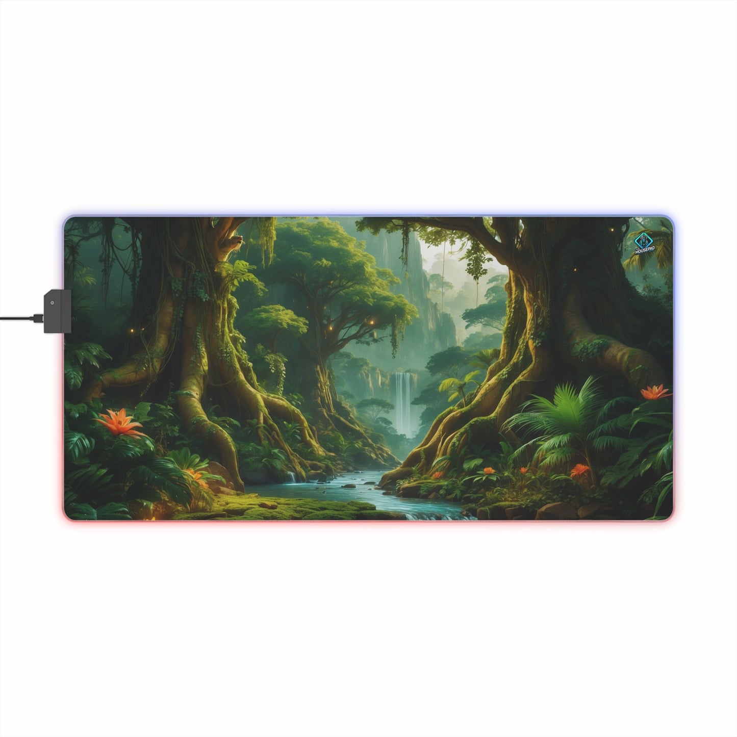 LED Deskmat - Mystic Jungle