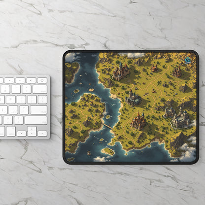 Gaming Mousepad - Fantasy Kingdom 9" x 7" (US Version)