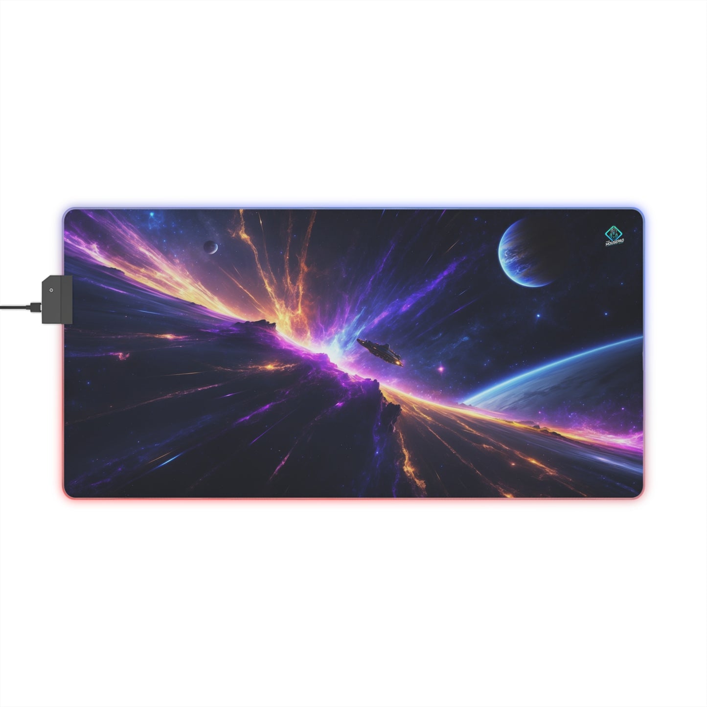 LED Deskmat - Galactic Escape