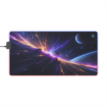 LED Deskmat - Galactic Escape