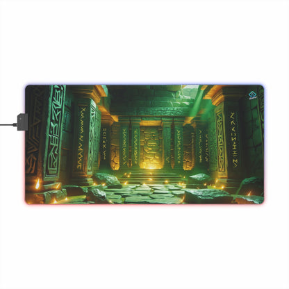 LED Deskmat - Ancient Ruins