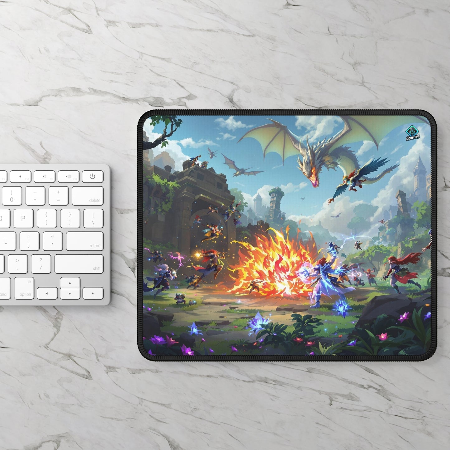 Gaming Mousepad - Fantasy Battle Royale 9" x 7" (US Version)