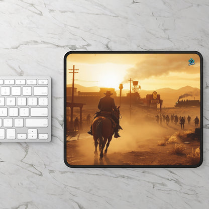 Gaming Mousepad - Western Sunset Adventure 9" x 7" (US Version)