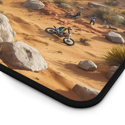 Gaming Deskmat - Desert Motocross 12" x 22" (US Version)