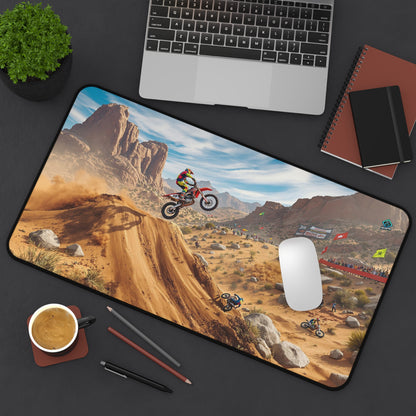 Gaming Deskmat - Desert Motocross 12" x 22" (US Version)