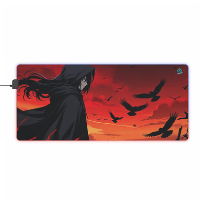 LED Deskmat - Raven's Rusk