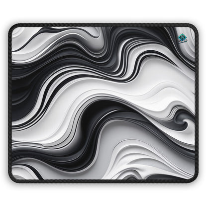 Gaming Mousepad - Monochrome Flow 9" x 7" (US Version)