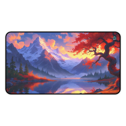 Gaming Deskmat - Sunset Peaks 12" x 22" (US Version)