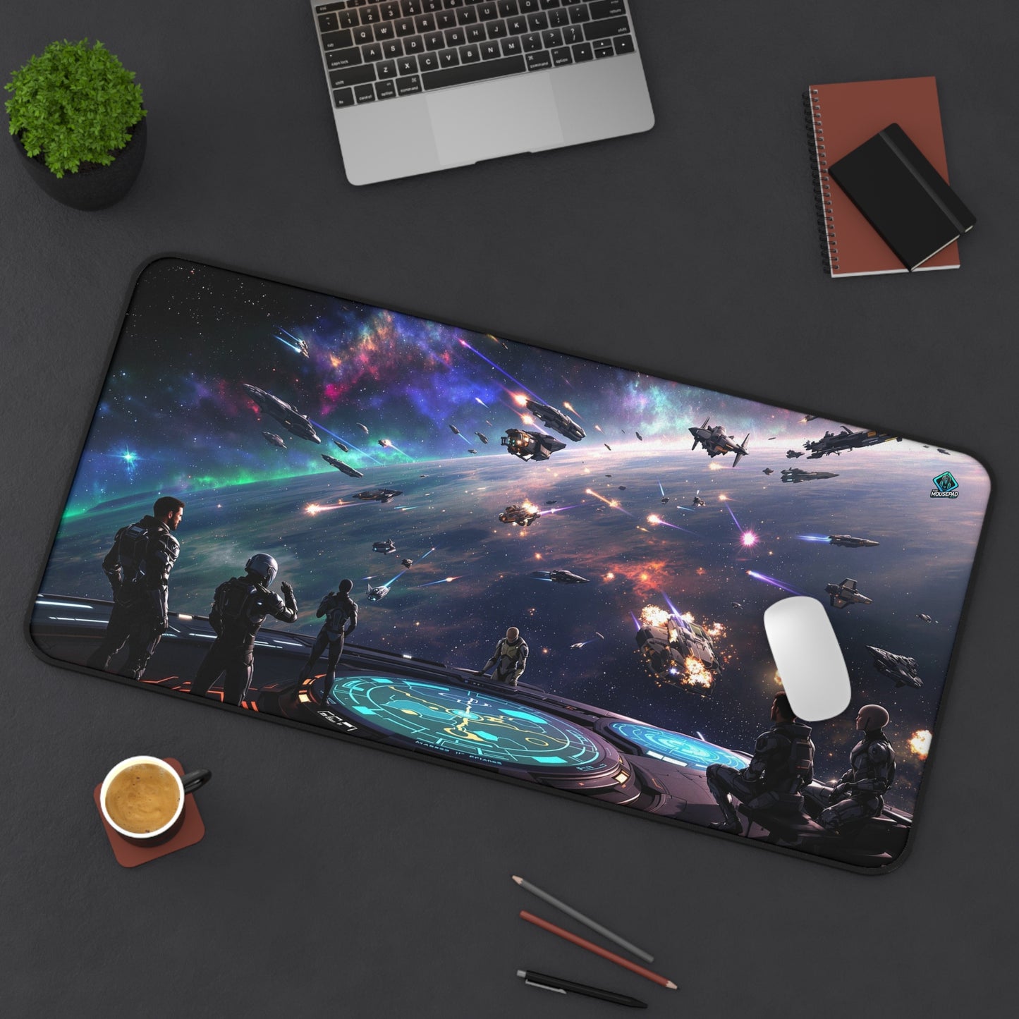 Gaming Deskmat - Galactic Fleet Command 16" x 32" (US Version)