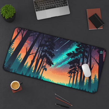 Gaming Deskmat - Starlit Forest 16" x 32" (US Version)