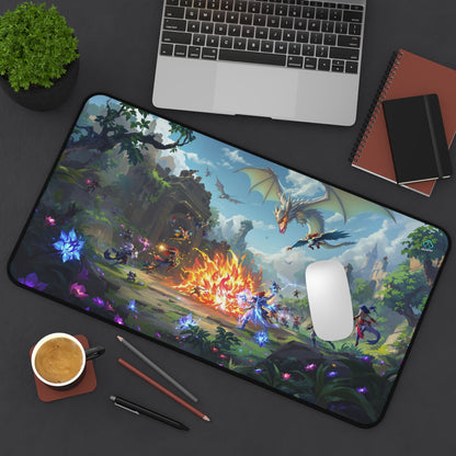 Gaming Deskmat - Fantasy Battle Royale 12" x 22" (US Version)