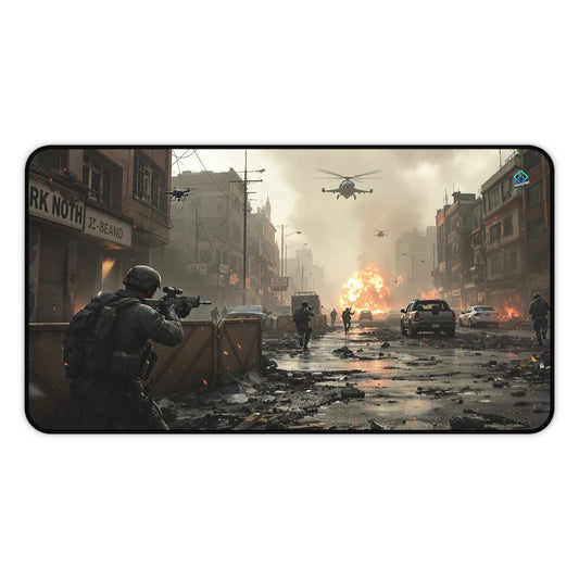 Gaming Deskmat - Urban Warfare 12" x 22" (US Version)