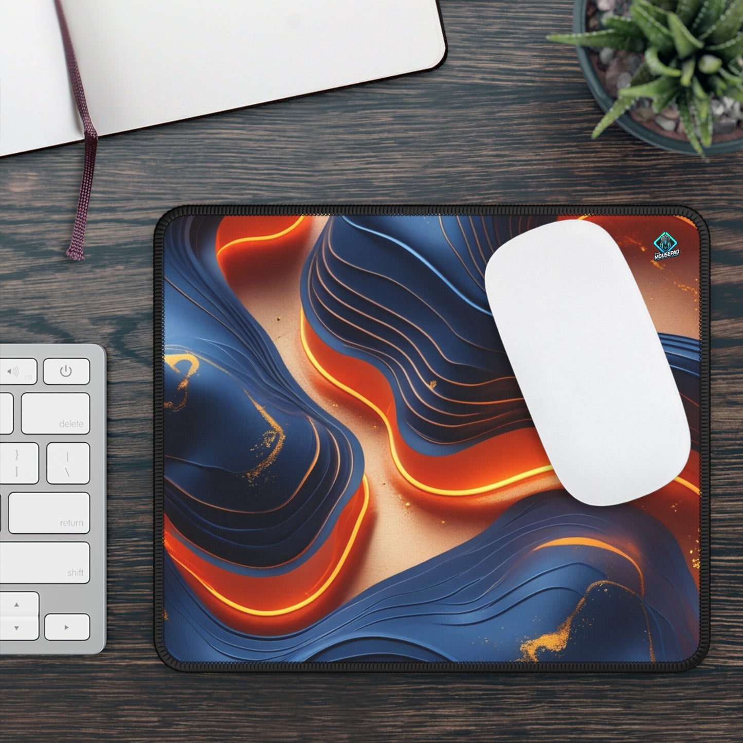 Gaming Mousepad - Lava Flow 9" x 7" (US Version)