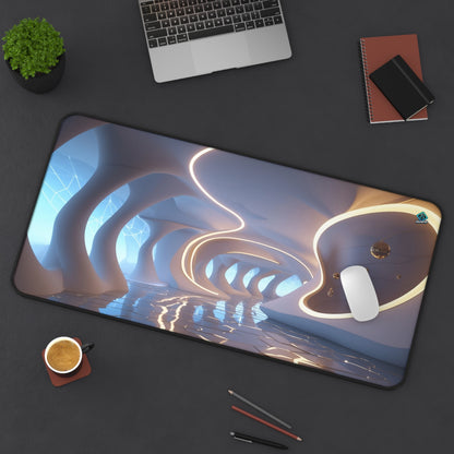 Gaming Deskmat - Futuristic Corridor 16" x 32" (US Version)