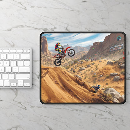 Gaming Mousepad - Desert Motocross 9" x 7" (US Version)