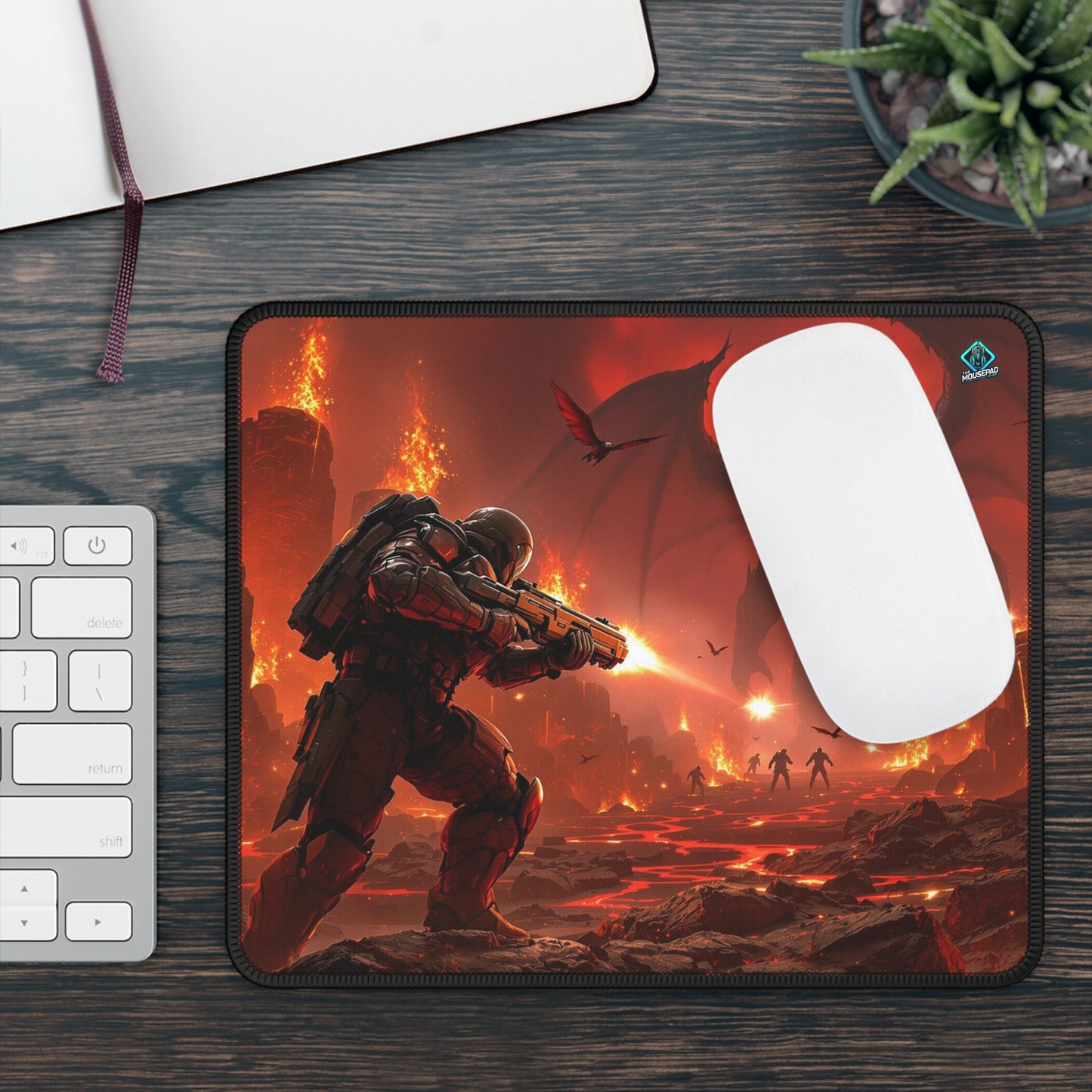 Gaming Mousepad - Infernal Showdown 9" x 7" (US Version)