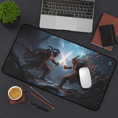 Gaming Deskmat - Clash of Warriors 12" x 22" (US Version)