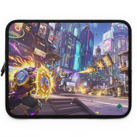 Laptop Sleeve - Neon City Battle (US Version)