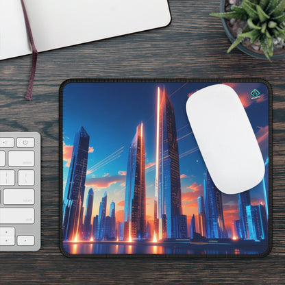 Gaming Mousepad - Neon Skyline 9" x 7" (US Version)