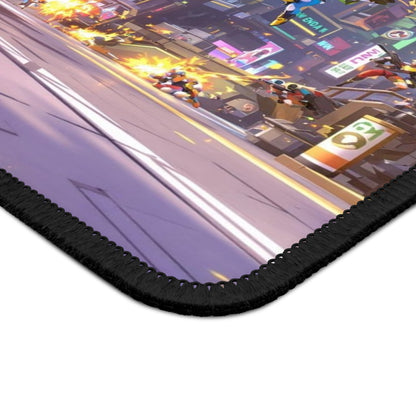 Gaming Mousepad - Neon City Battle 9" x 7" (US Version)