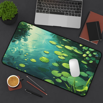 Gaming Deskmat - Serene Pond 12" x 22" (US Version)