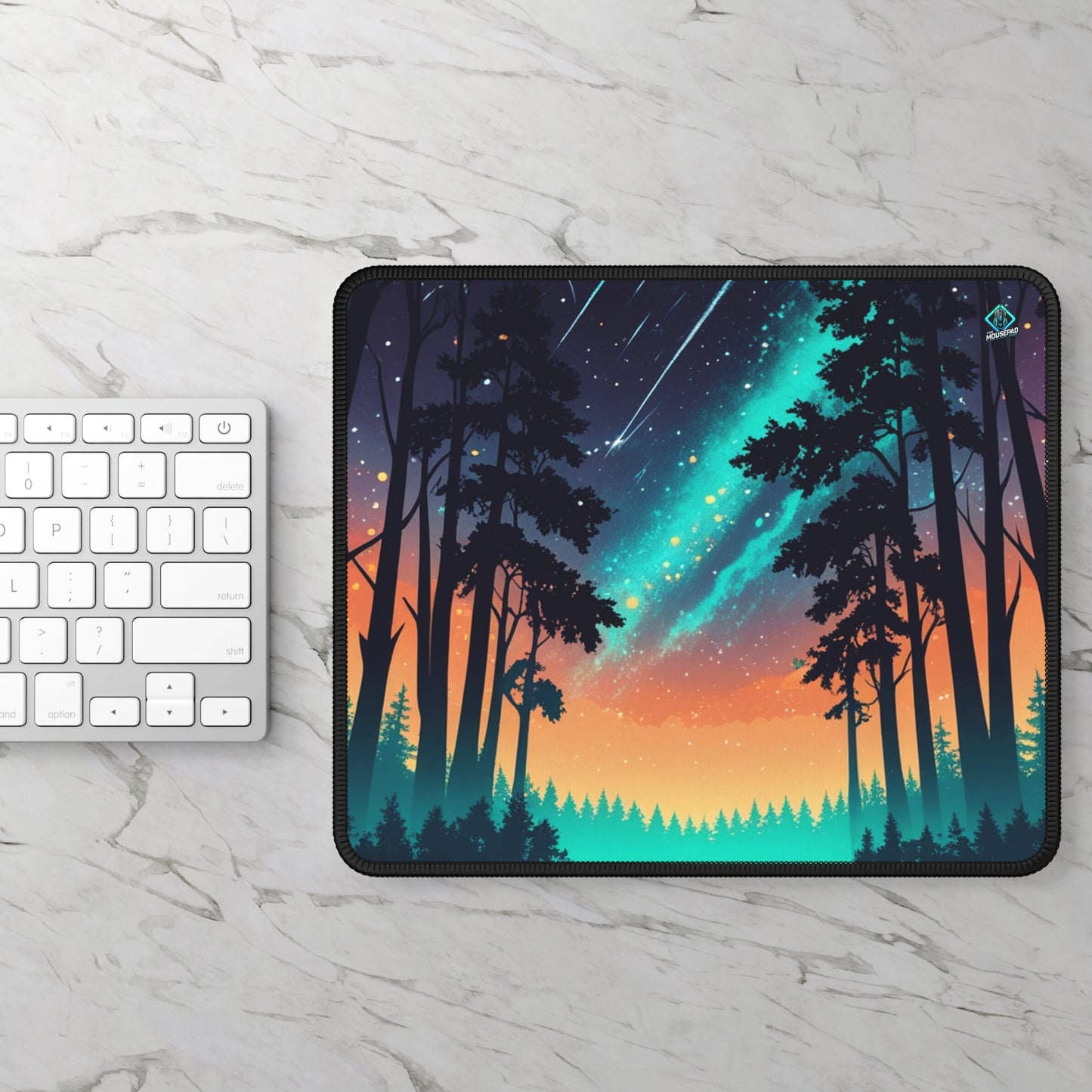 Gaming Mousepad - Starlit Forest 9" x 7" (US Version)