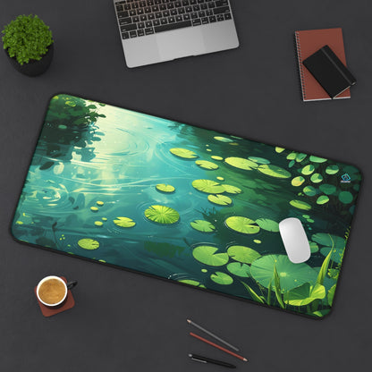 Gaming Deskmat - Serene Pond 16" x 32" (US Version)