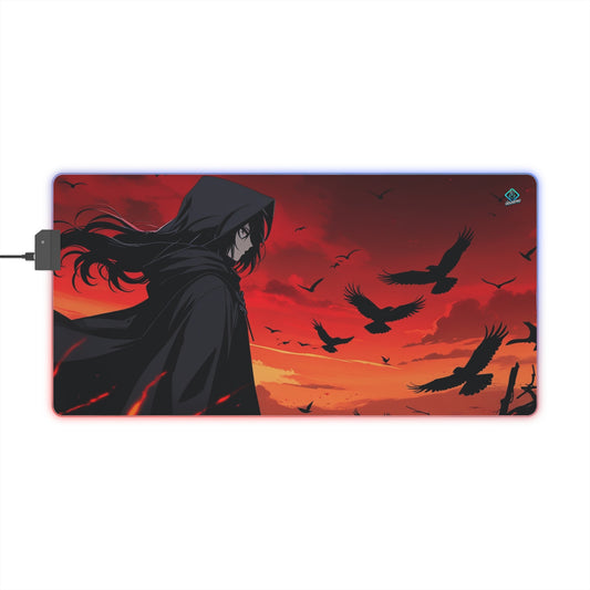 LED Deskmat - Raven's Rusk