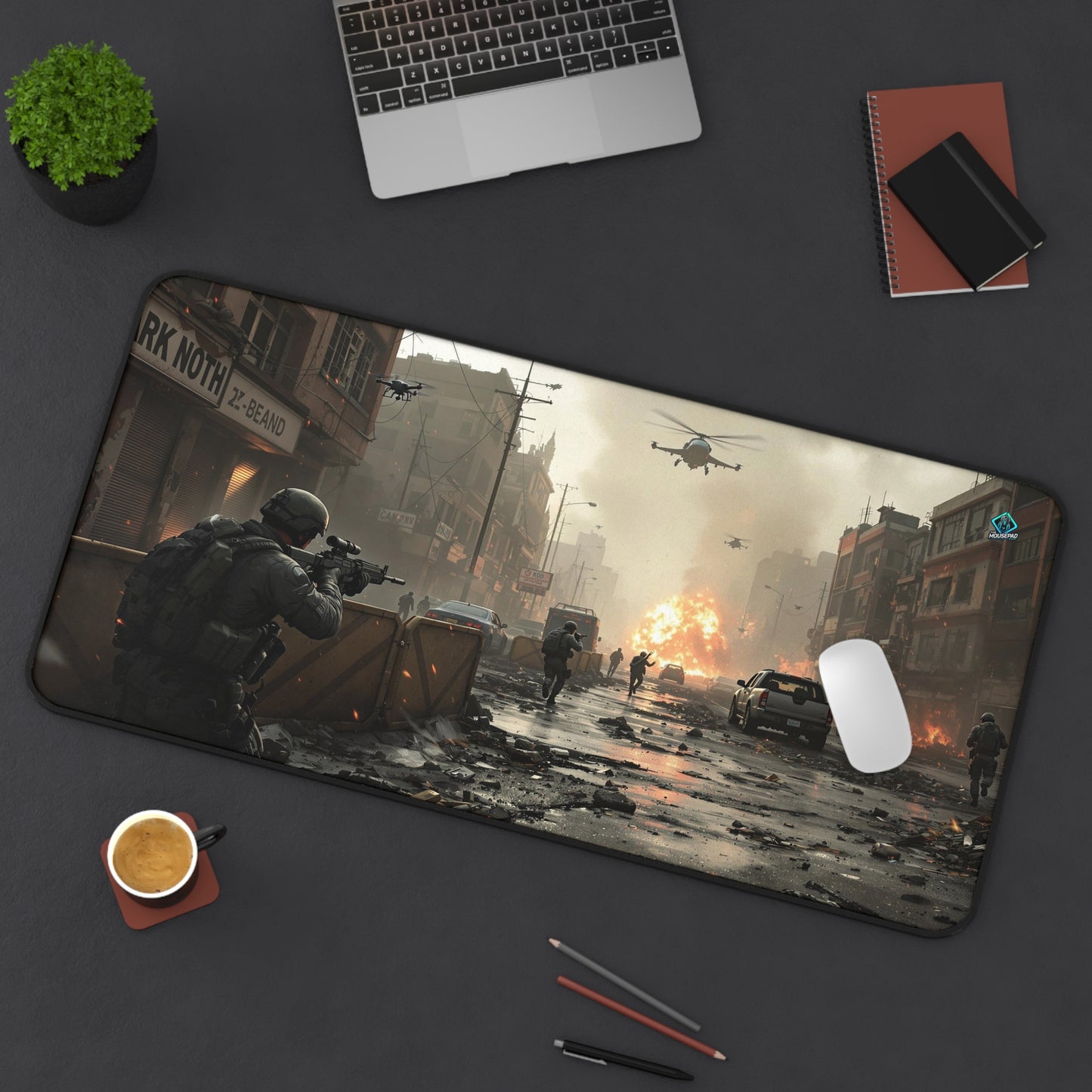 Gaming Deskmat - Urban Warfare 16" x 32" (US Version)