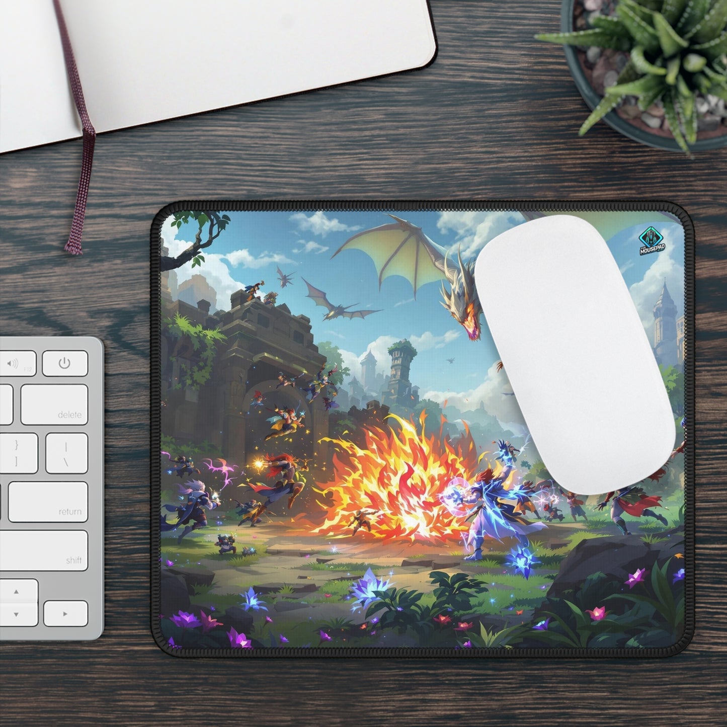 Gaming Mousepad - Fantasy Battle Royale 9" x 7" (US Version)