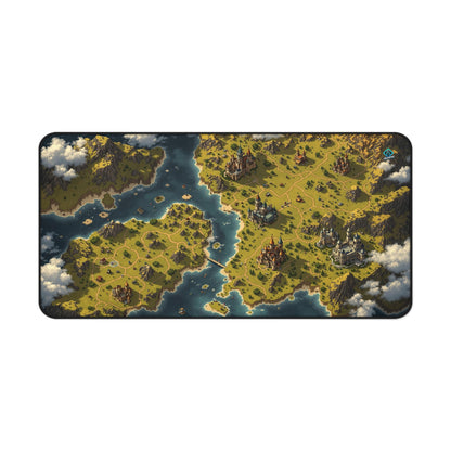 Gaming Deskmat - Fantasy Kingdom 16" x 32" (US Version)