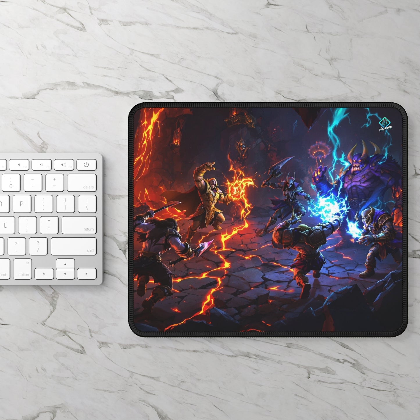 Gaming Mousepad - Epic Dungeon Battle 9" x 7" (US Version)