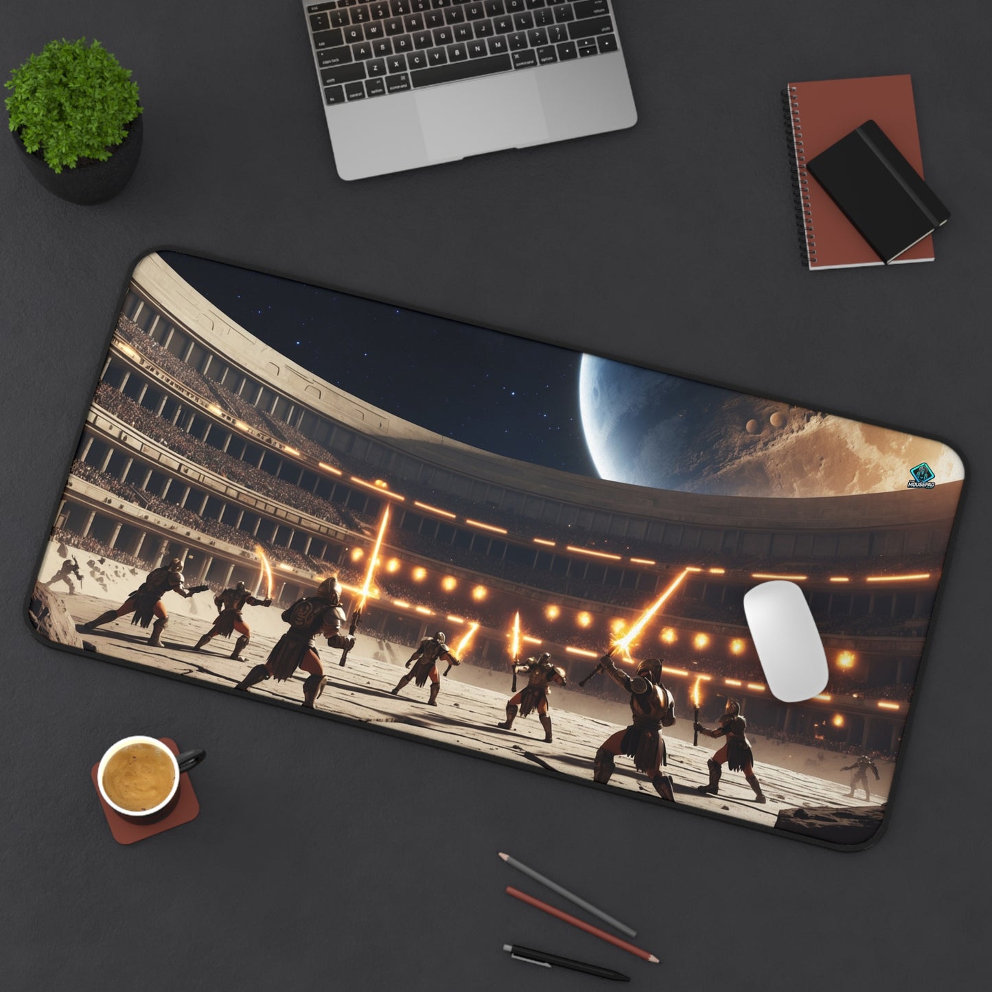 Gaming Deskmat - Galactic Gladiators 16" x 32" (US Version)