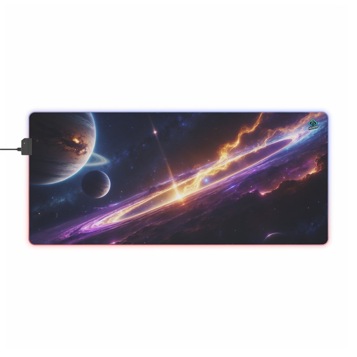 LED Deskmat - Cosmic Rift