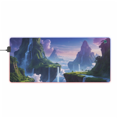 LED Deskmat - Skyward Falls