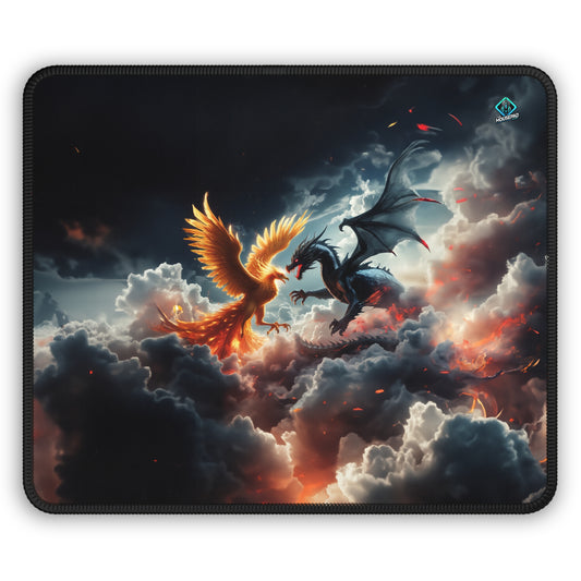 Gaming Mousepad - Phoenix vs. Dragon 9" x 7" (US Version)