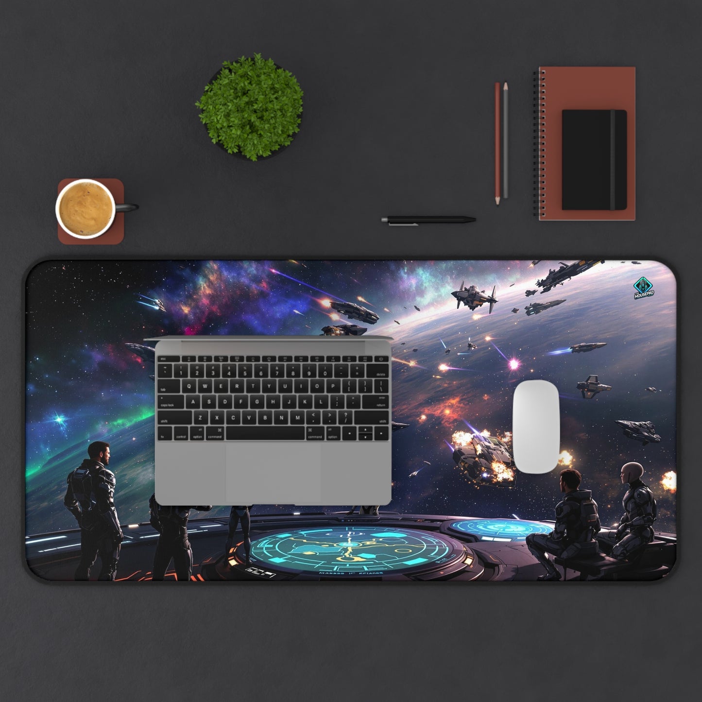 Gaming Deskmat - Galactic Fleet Command 16" x 32" (US Version)