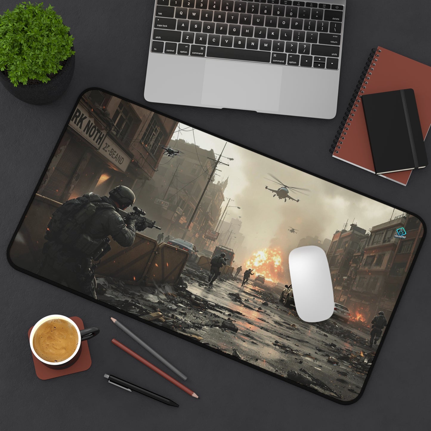 Gaming Deskmat - Urban Warfare 12" x 22" (US Version)