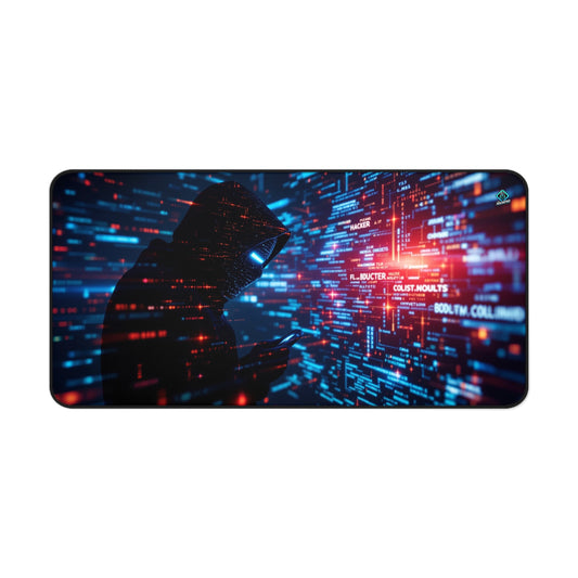 Gaming Deskmat - Cyber Hacker 16" x 32" (US Version)