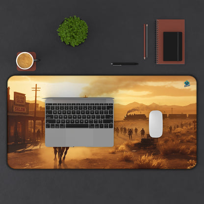 Gaming Deskmat - Western Sunset Adventure 16" x 32" (US Version)