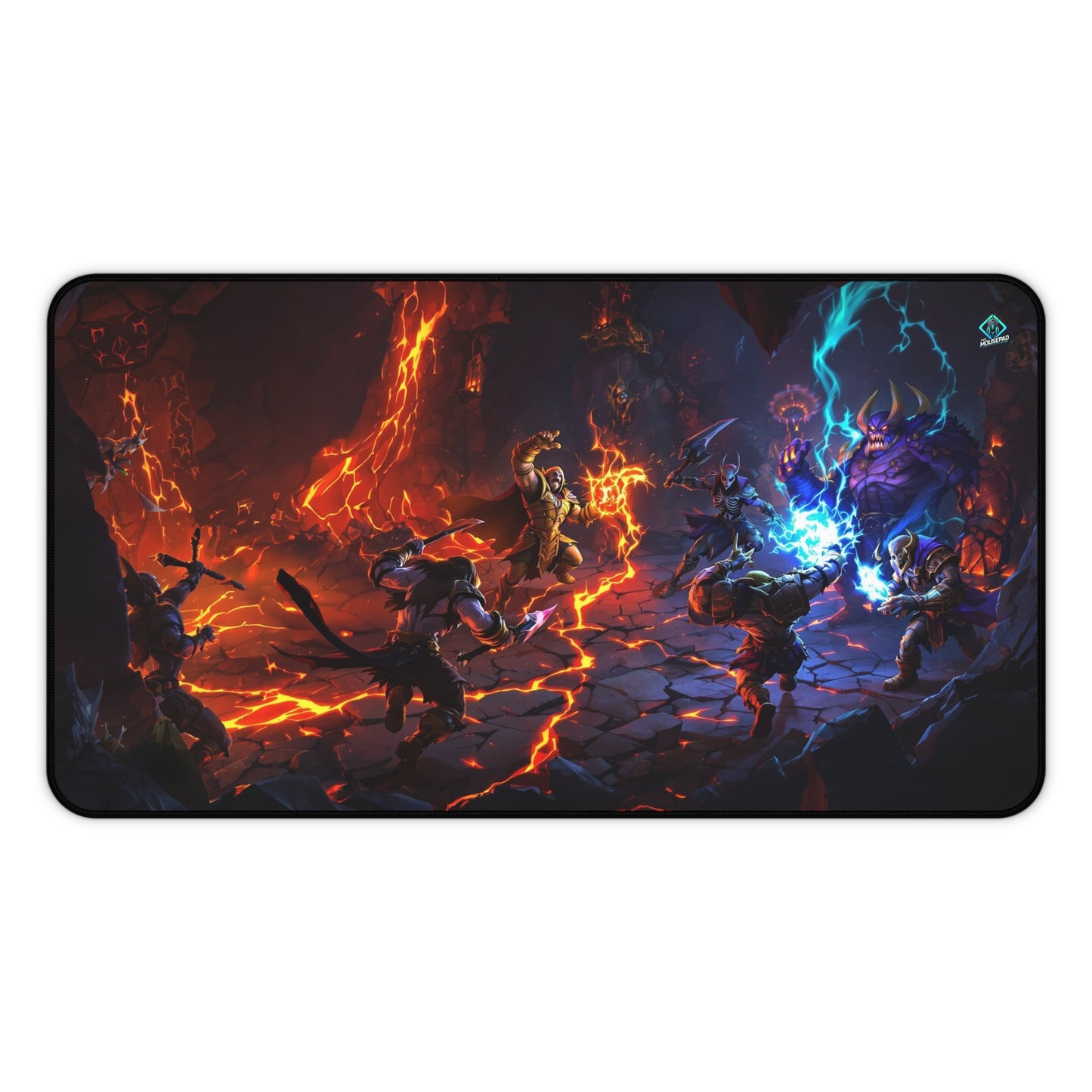 Gaming Deskmat - Dungeon Battle 12" x 22" (US Version)