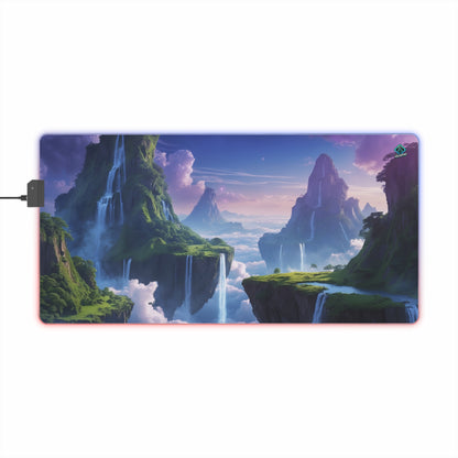 LED Deskmat - Skyward Falls