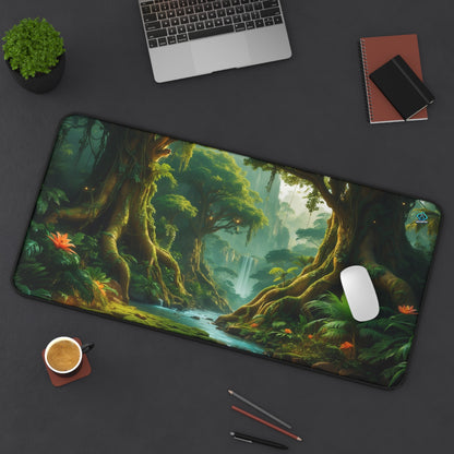 Gaming Deskmat - Mystic Jungle 16" x 32" (US Version)