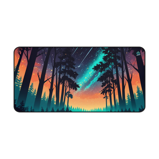 Gaming Deskmat - Starlit Forest 16" x 32" (US Version)