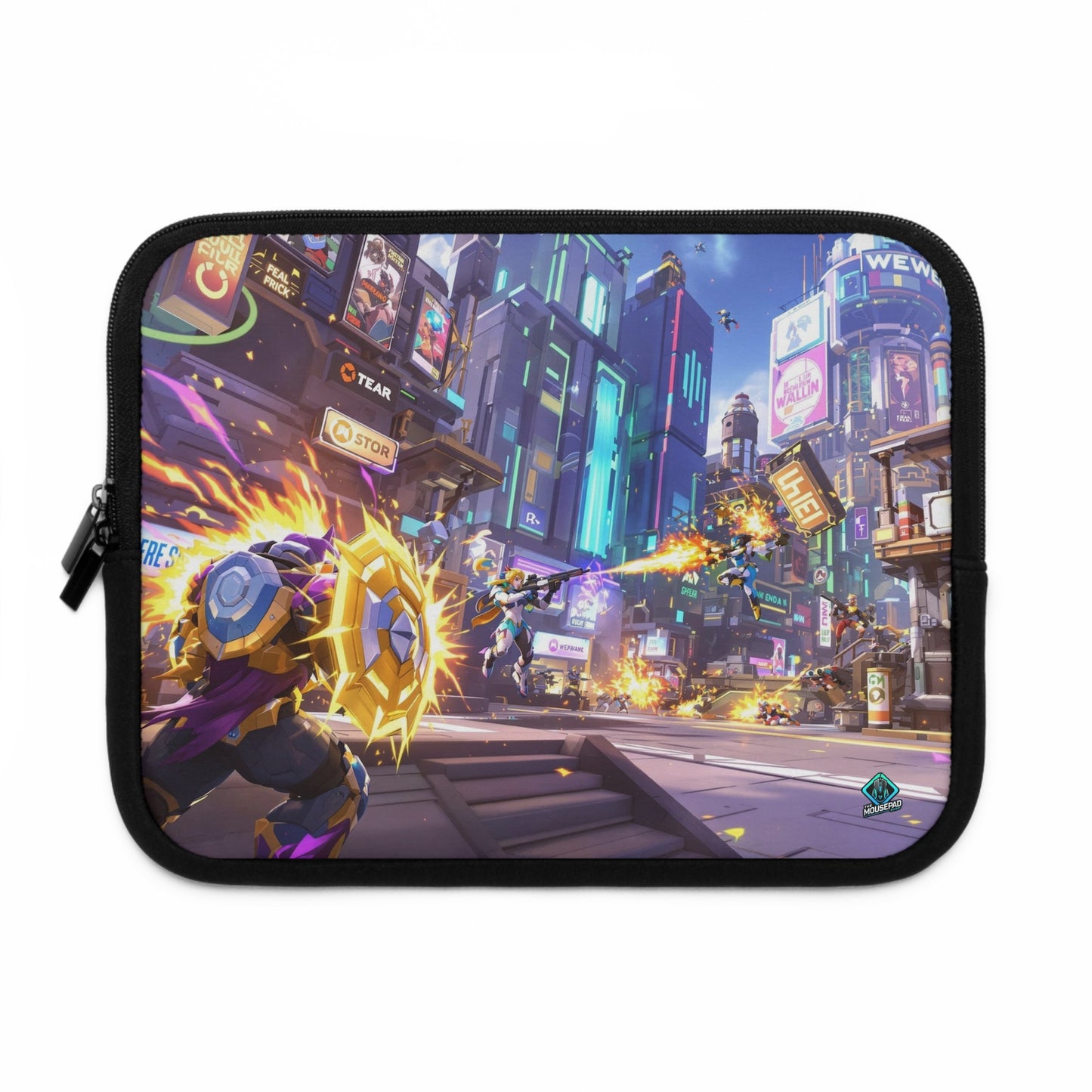 Laptop Sleeve - Neon City Battle (US Version)