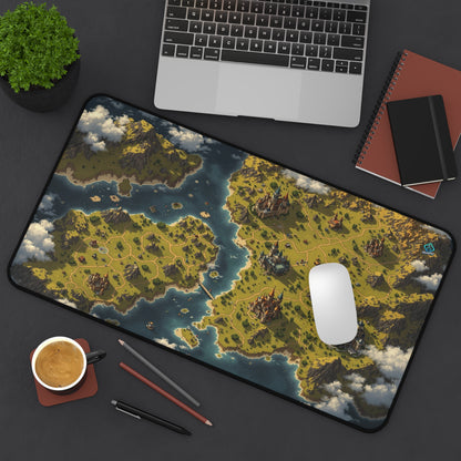 Gaming Deskmat - Fantasy Kingdom 12" x 22" (US Version)