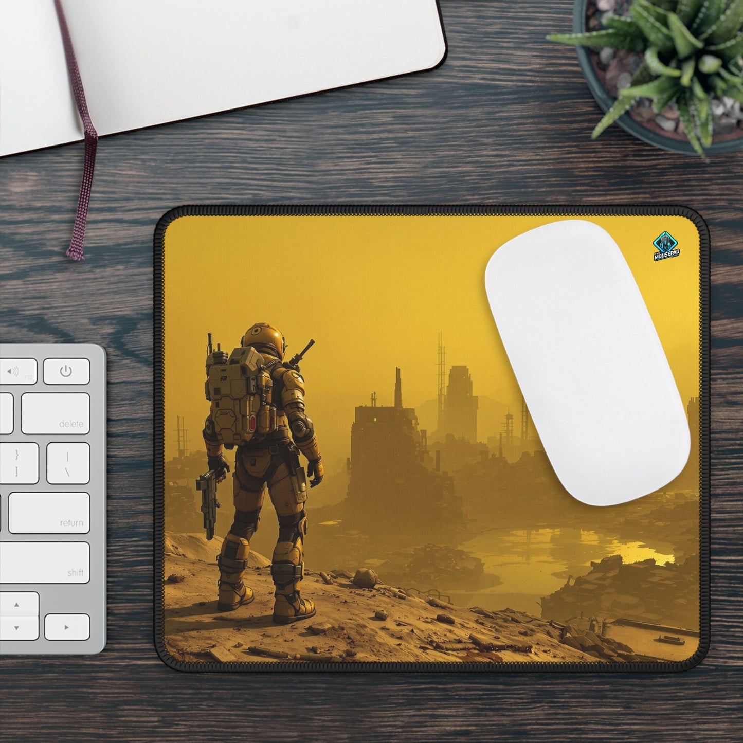 Gaming Mousepad - Apocalyptic Confrontation 9" x 7" (US Version)